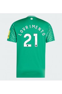Newcastle United Tino Livramento #21 Jalkapallovaatteet Vieraspaita 2025-26 Lyhythihainen